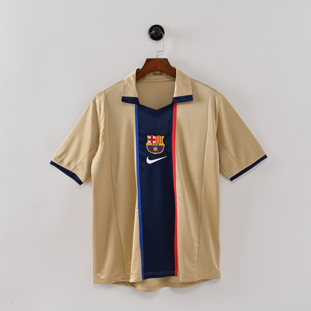 CAMISETA RETRO FC BARCELONA TEMPORADA 2001/02