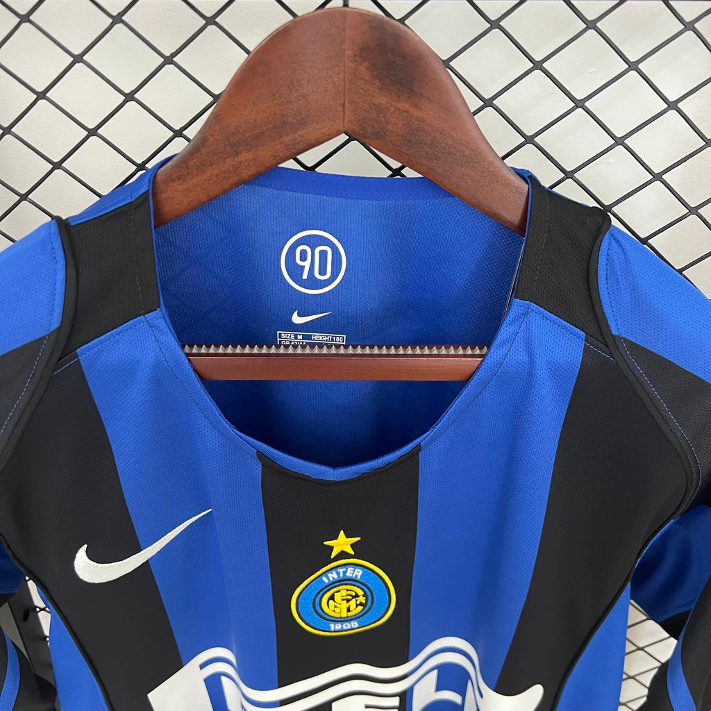 CAMISETA RETRO INTER MILAN LOCAL-ADRIANO TEMPORADA 2005-06