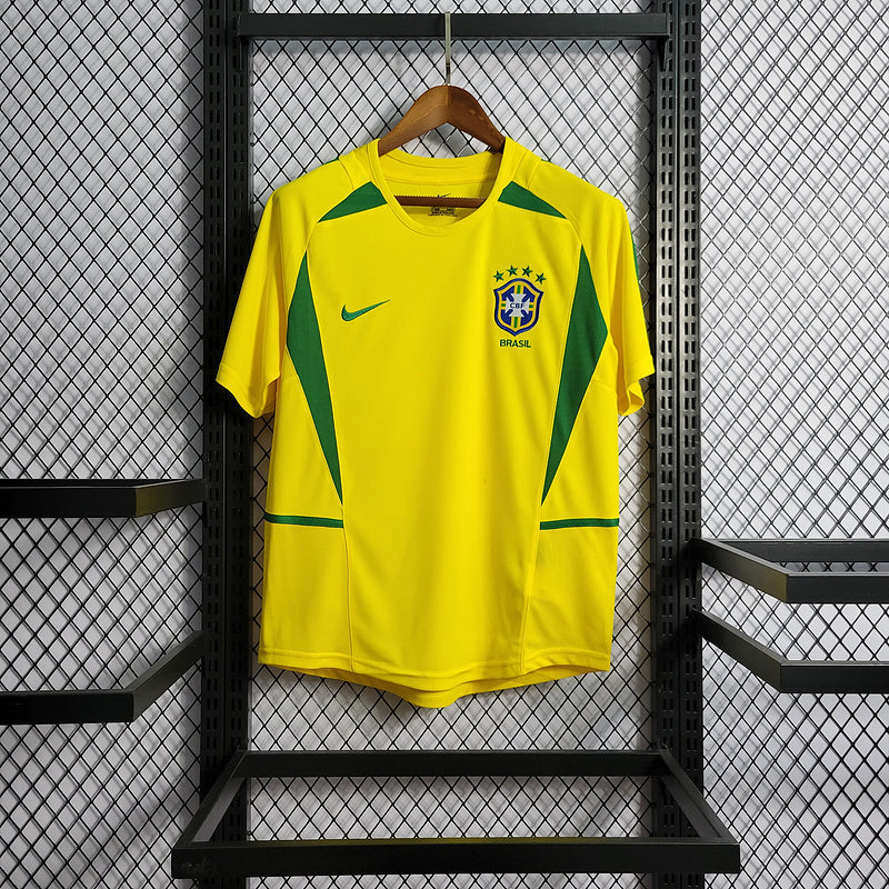 CAMISETA RETRO BRASIL 2002