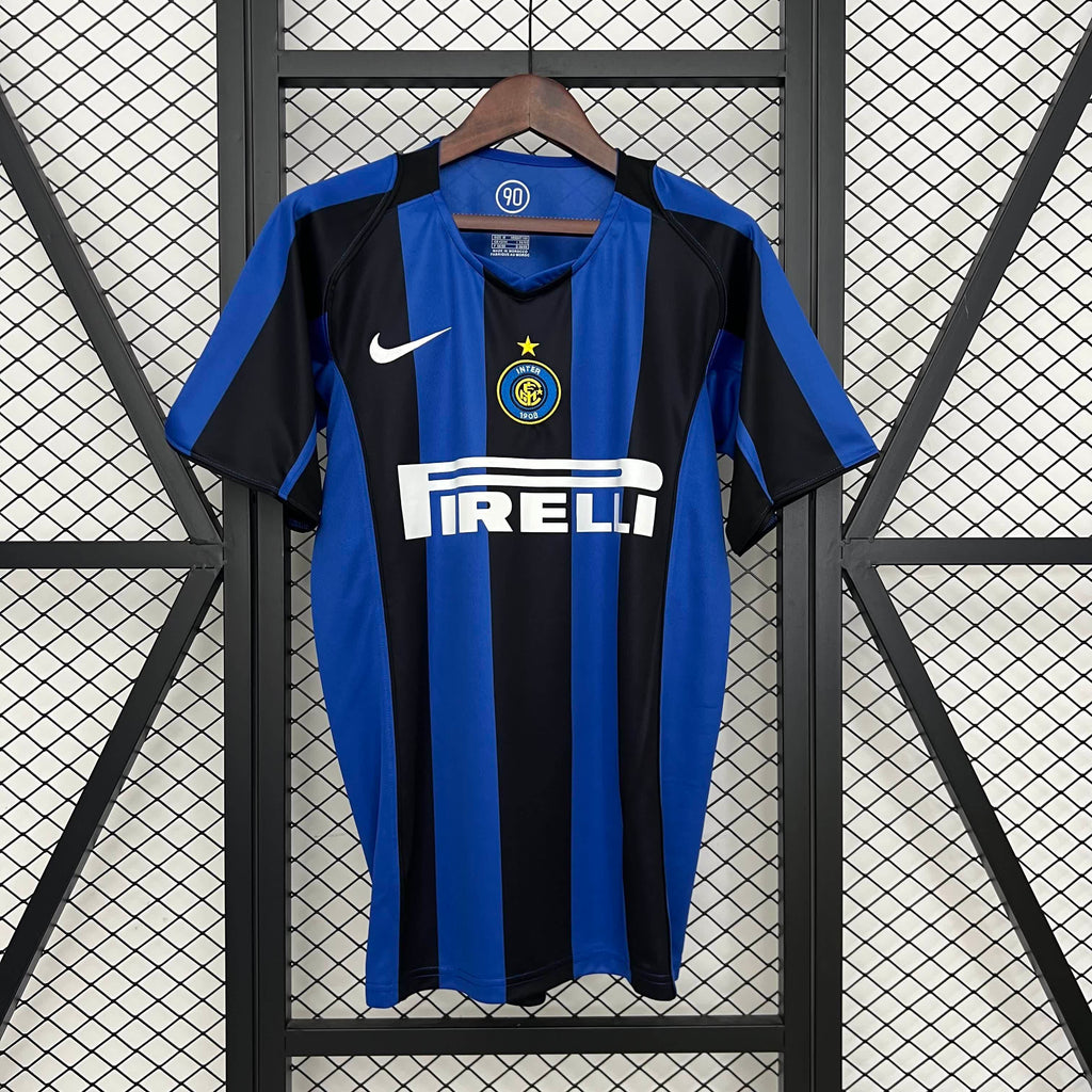 CAMISETA RETRO INTER MILAN LOCAL-ADRIANO TEMPORADA 2005-06