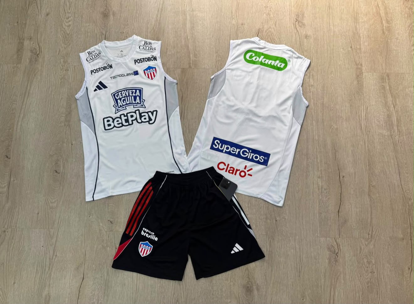 Musculosa Junior de Barranquilla Blanca