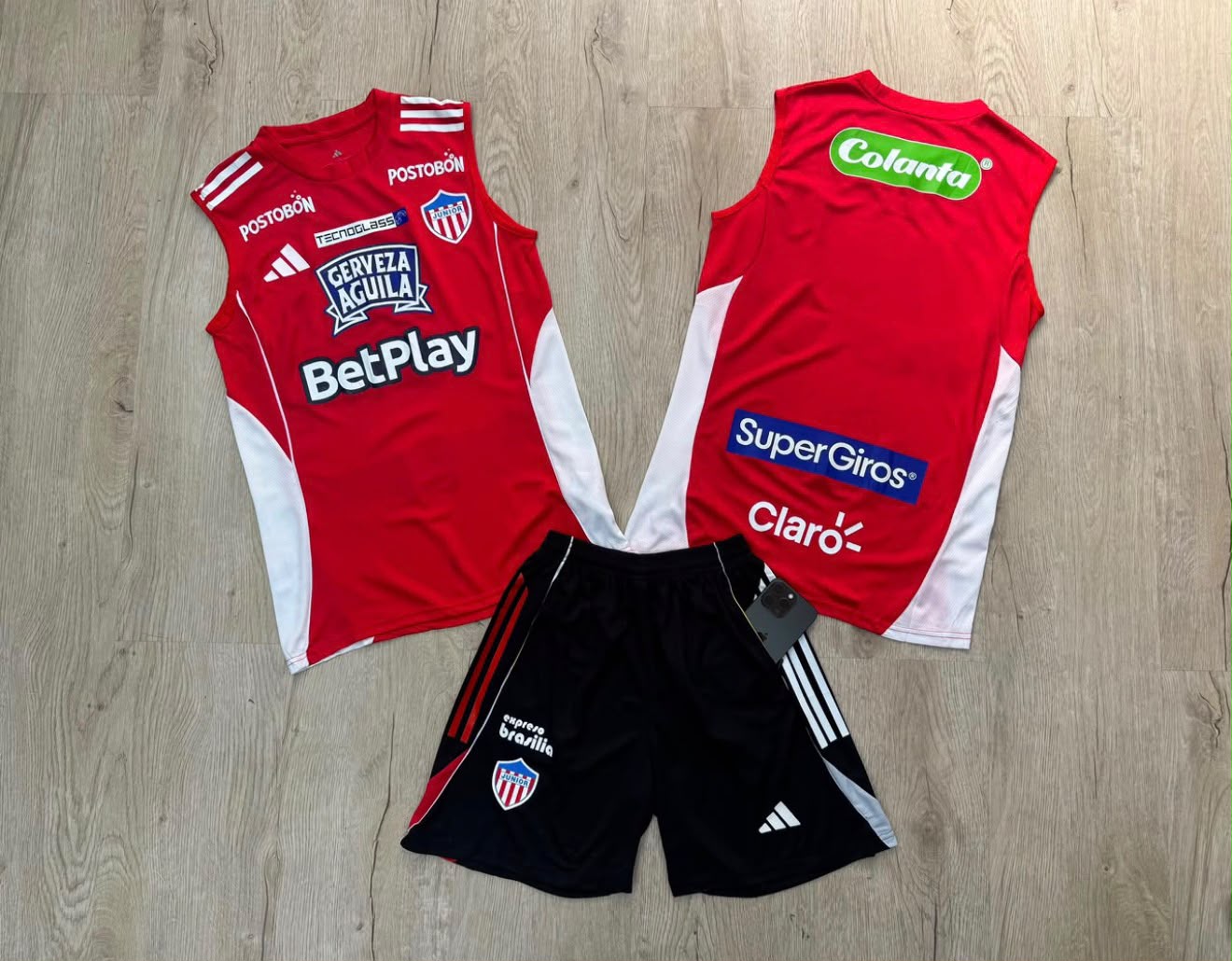 Musculosa Junior de Barranquilla Roja