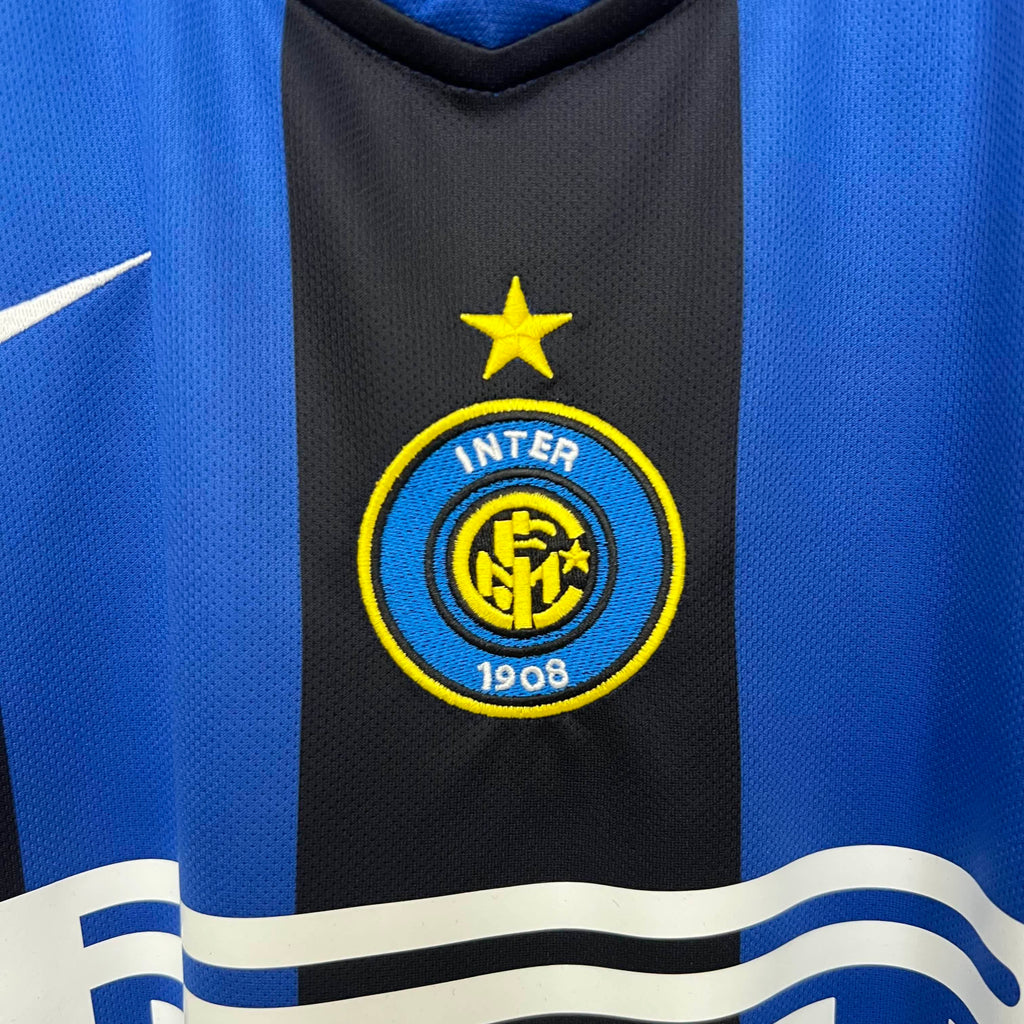 CAMISETA RETRO INTER MILAN LOCAL-ADRIANO TEMPORADA 2005-06