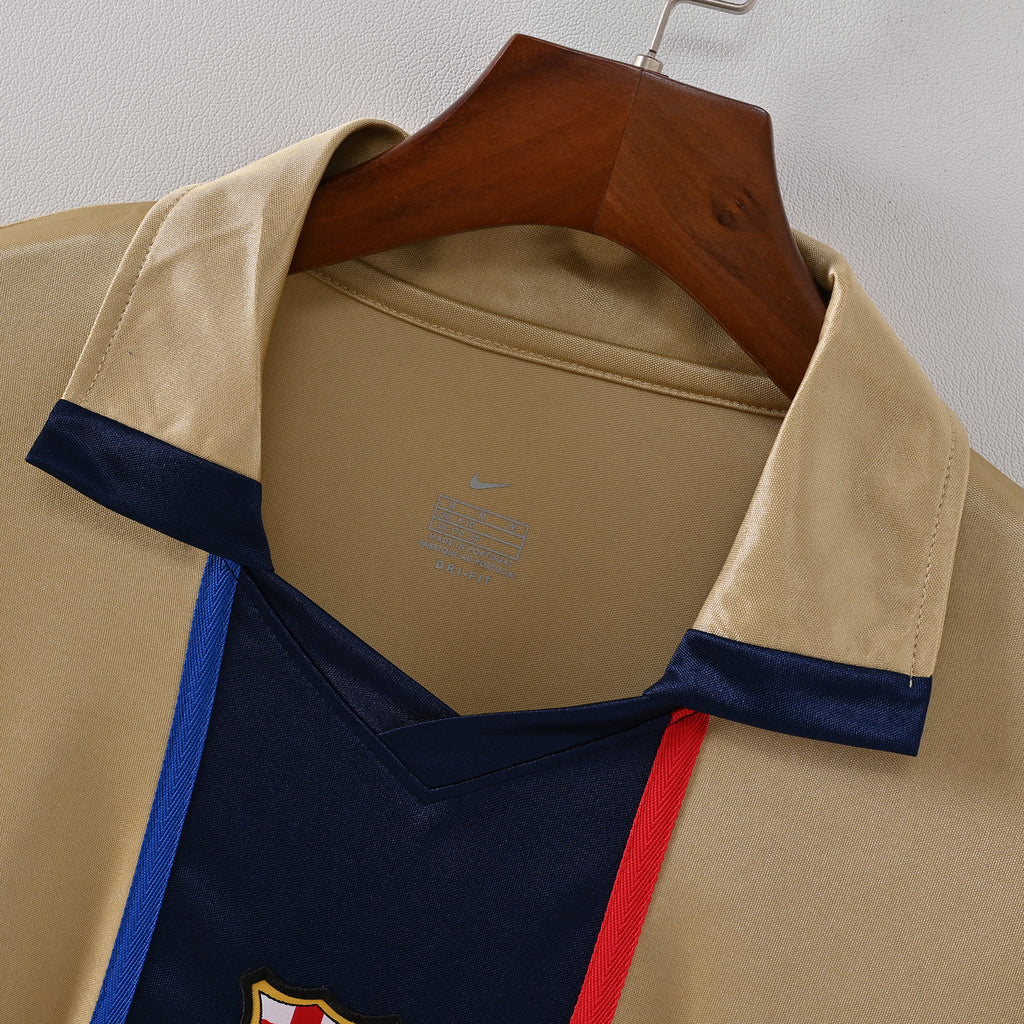 CAMISETA RETRO FC BARCELONA TEMPORADA 2001/02